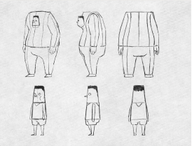 1 角色三視圖